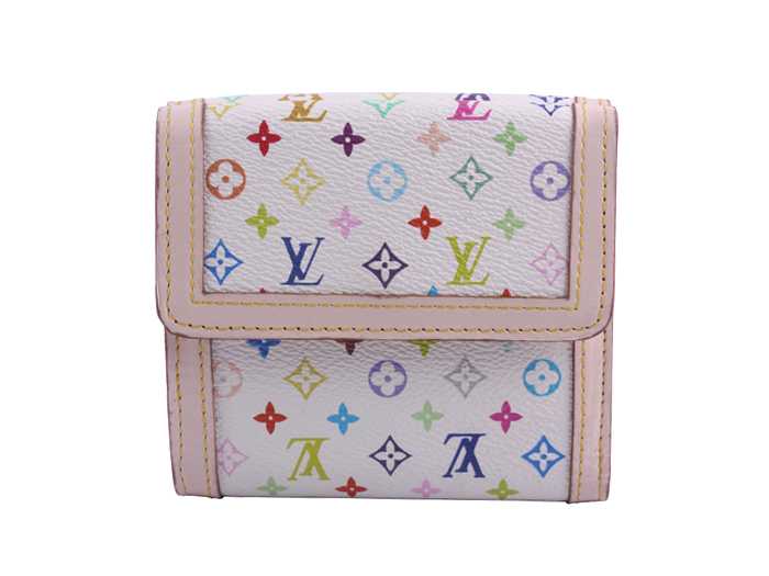 1:1 Copy Louis Vuitton Monogram Multicolore Monnaie Plat M92657 Replica